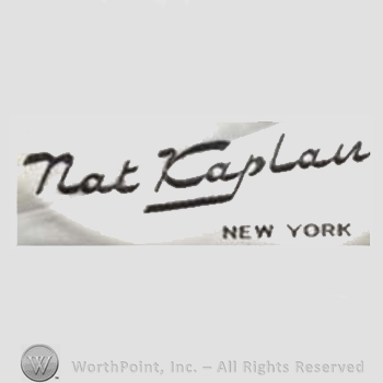 Clothing label : Nat Kaplan.