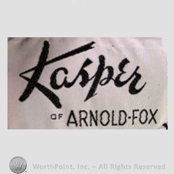 Clothing label : Herbert Kasper.