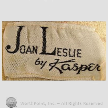 Clothing label : Herbert Kasper.