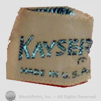 Clothing label : Julius Kayser.