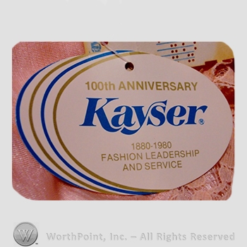 Clothing label : Julius Kayser.