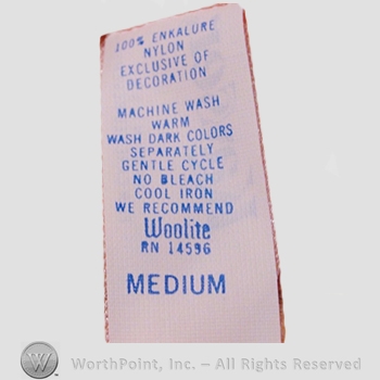 Clothing label : Julius Kayser.
