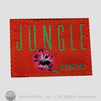 Clothing label : Kenzo Takada.
