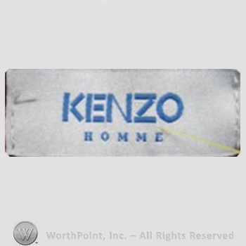Clothing label : Kenzo Takada.
