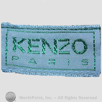 Clothing label : Kenzo Takada.