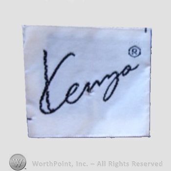 Clothing label : Kenzo Takada.