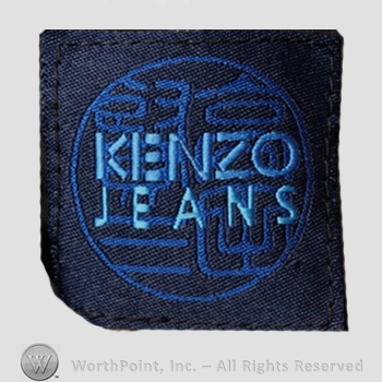 Clothing label : Kenzo Takada.