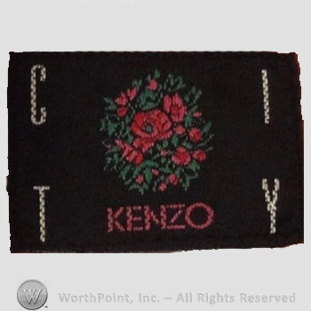 Clothing label : Kenzo Takada.