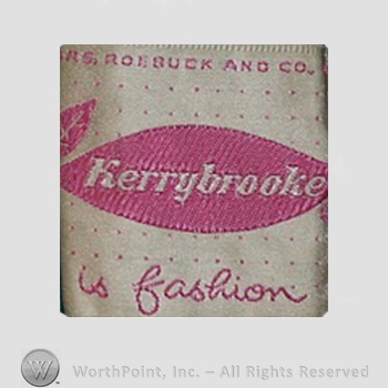 Clothing label : Kerrybrooke.