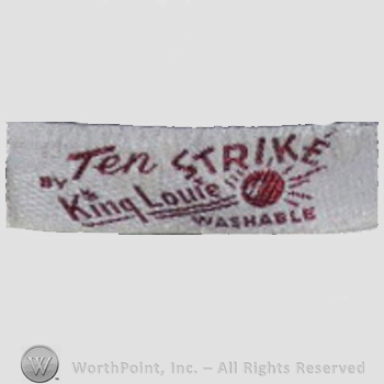 Clothing label : King Louie.