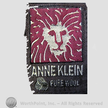 Clothing label : Anne Klein.