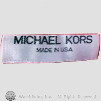 Clothing label : Michael Kors.