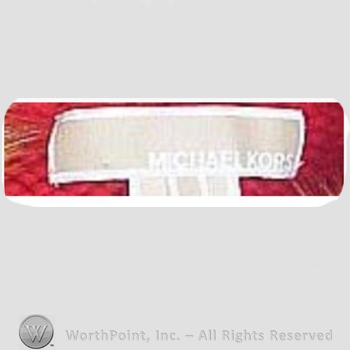Clothing label : Michael Kors.