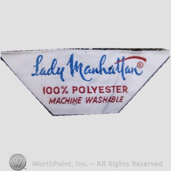 Clothing label : Lady Manhattan.
