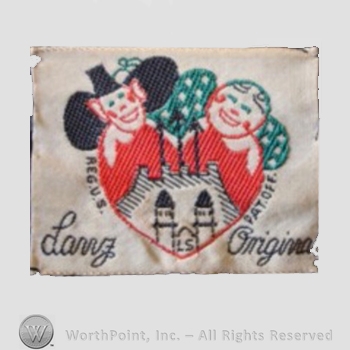 Clothing label : Lanz.
