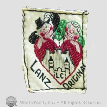 Clothing label : Lanz.
