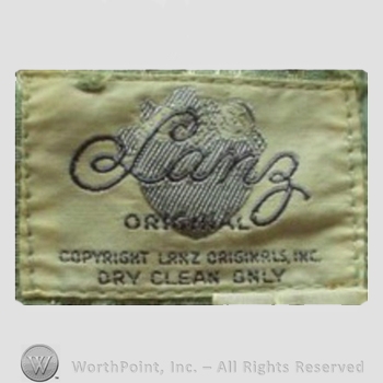 Clothing label : Lanz.