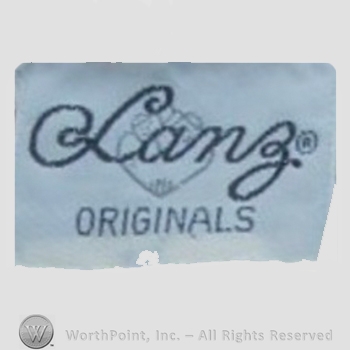 Clothing label : Lanz.