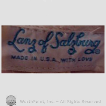 Clothing label : Lanz.