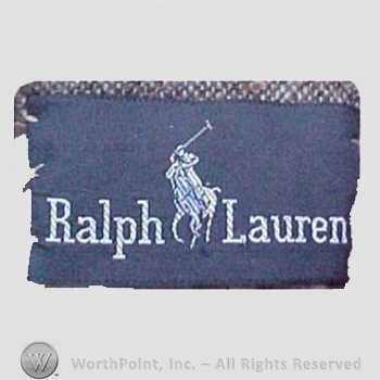 Clothing label : Ralph Lauren.