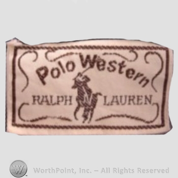 Clothing label : Ralph Lauren.