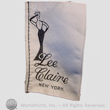 Clothing label : Lee Claire.