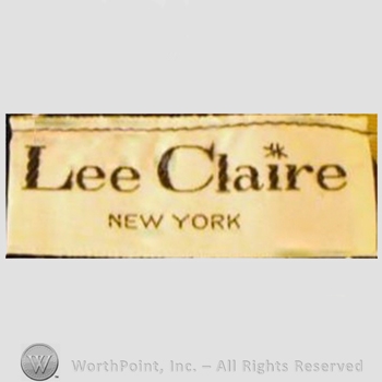Clothing label : Lee Claire.