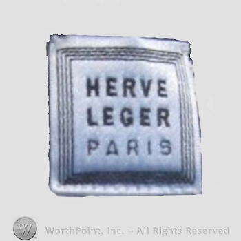 Clothing label : Herve Leger.