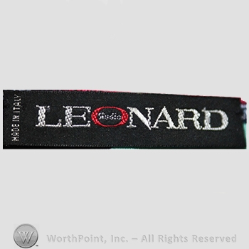 Clothing label : Leonard.