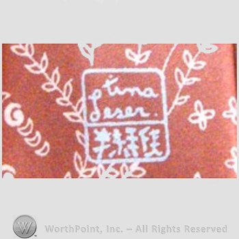 Clothing label : Tina Leser.