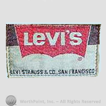 Clothing label : Levi Strauss.