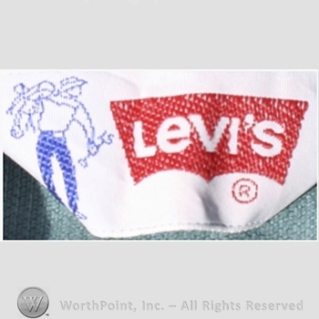 Clothing label : Levi Strauss.