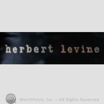 Clothing label : Herbert Levine.