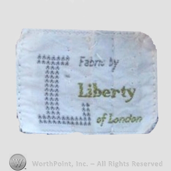 Clothing label : Liberty.