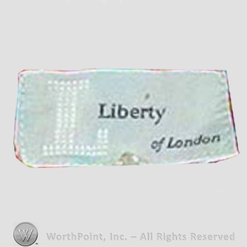 Clothing label : Liberty.