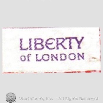 Clothing label : Liberty.