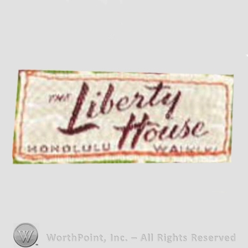 Clothing label : Liberty House.