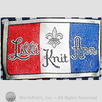 Clothing label : Lilli Ann.