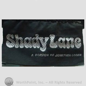 Clothing label : Jonathan Logan.
