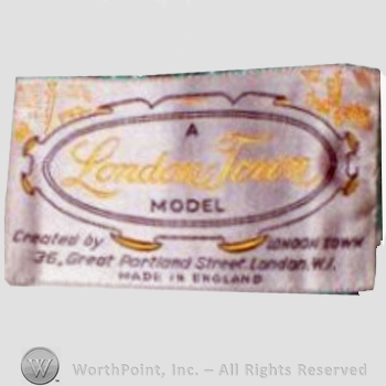 Clothing label : London Town.