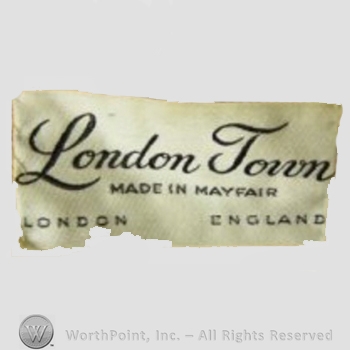 Clothing label : London Town.