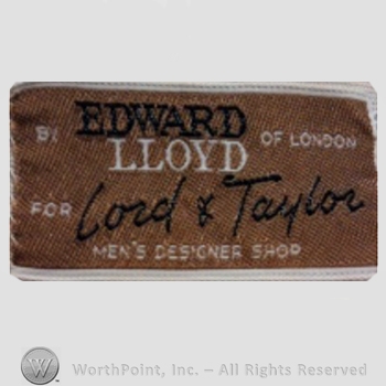 Clothing label : Lord & Taylor.