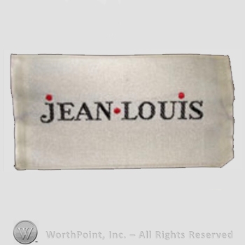 Clothing label : Jean Louis Berthault.