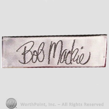Clothing label : Bob Mackie.