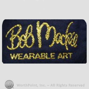 Clothing label : Bob Mackie.