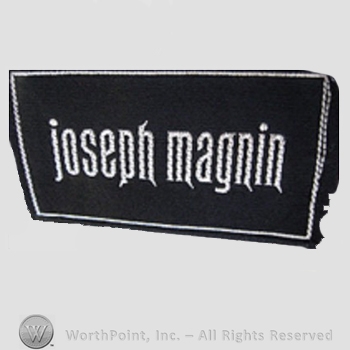Clothing label : Joseph Magnin.