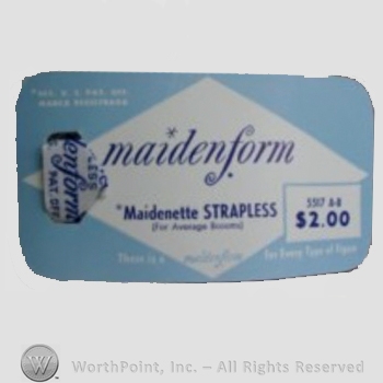 Clothing label : Maidenform.