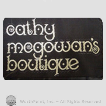 Clothing label : Cathy McGowan.