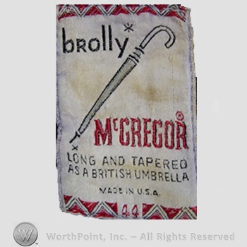 Clothing label : McGregor.