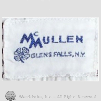 Clothing label : McMullen.